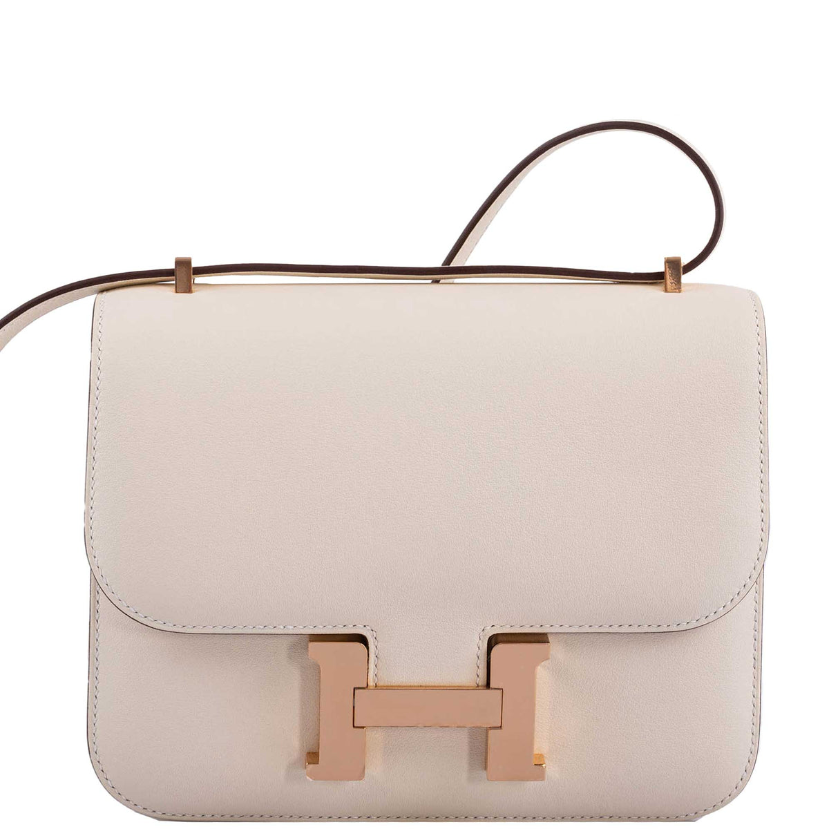 Hermes Constance 18 Nata Swift leather with Rose Gold Hardware Hermes