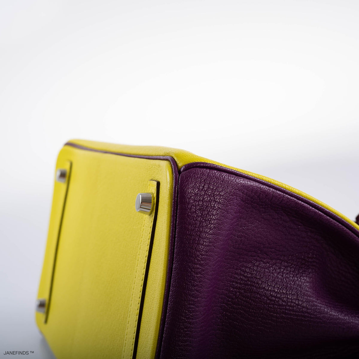 Hermes HSS Birkin 30 Lime & Anemone Chevre leather Gold Hardware Hermes