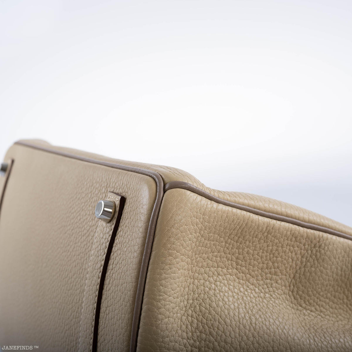 Hermes HSS Birkin 35 Parchemin & Etoupe Epsom with Palladium Hardware Hermes