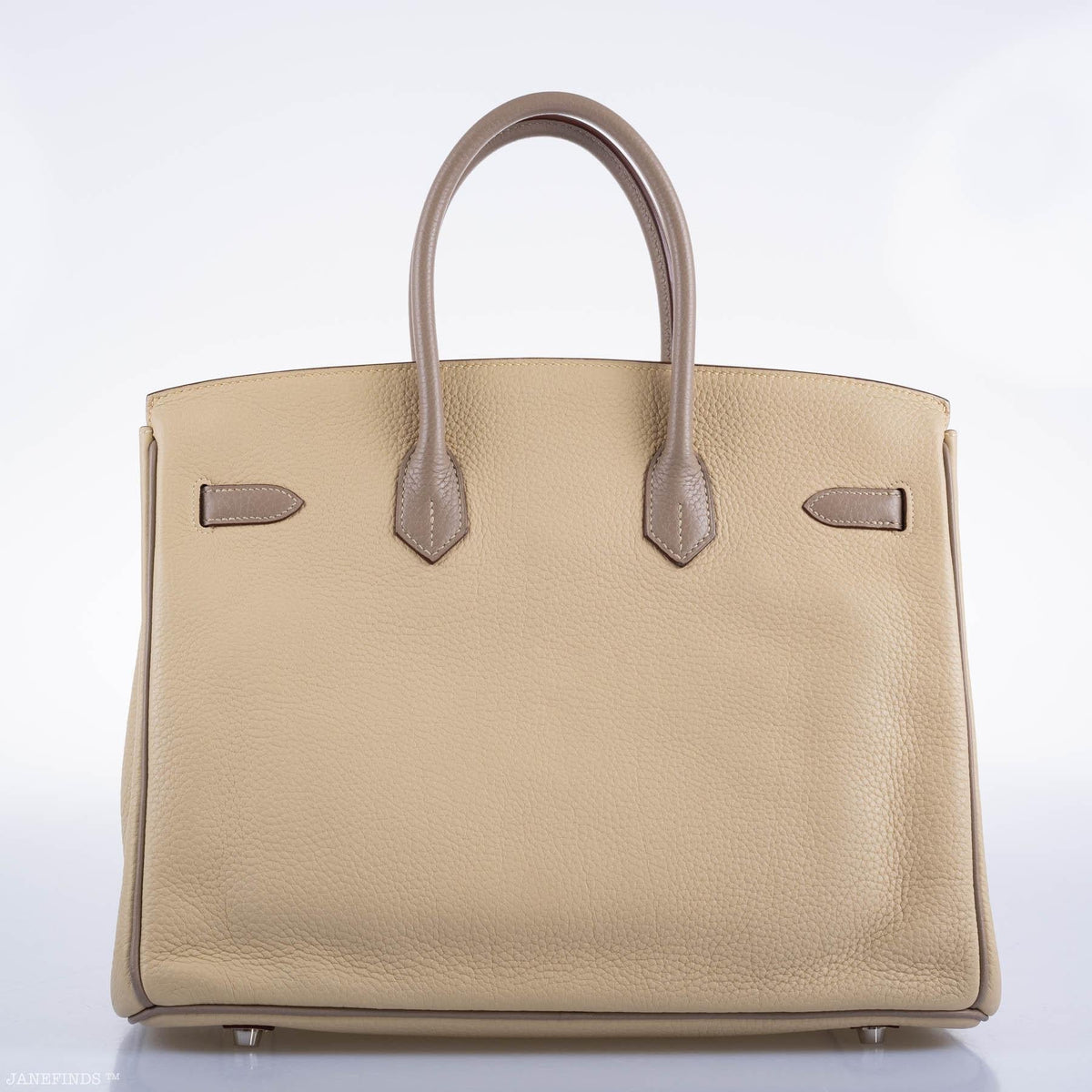 Hermes HSS Birkin 35 Parchemin & Etoupe Epsom with Palladium Hardware Hermes