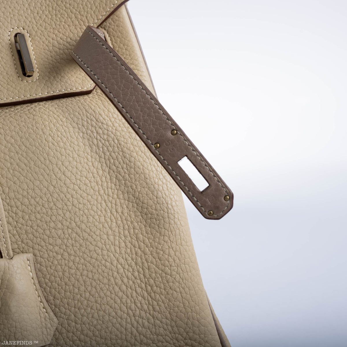 Hermes HSS Birkin 35 Parchemin & Etoupe Epsom with Palladium Hardware Hermes