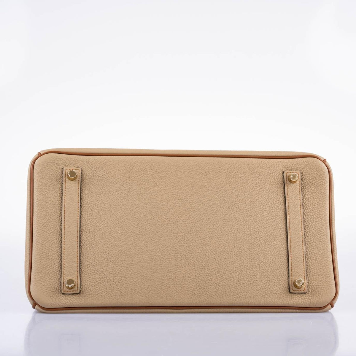 Hermes HSS Birkin 35 Trench & Gold Togo with Brushed Gold Hardware Hermes
