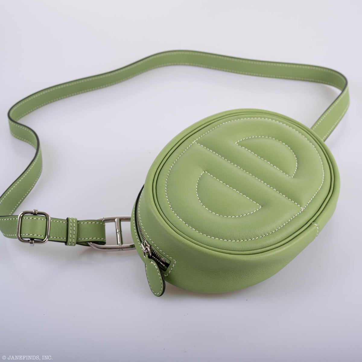 Hermes In-The-Loop Belt Bag Vert Criquet Swift Leather Hermes