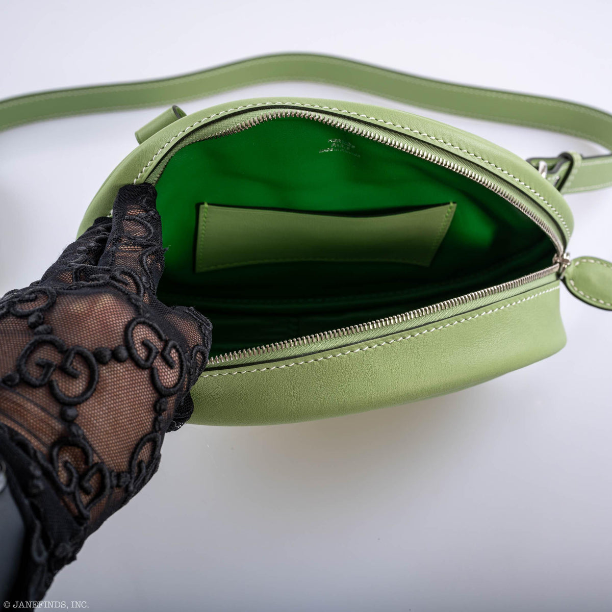 Hermes In-The-Loop Belt Bag Vert Criquet Swift Leather Hermes