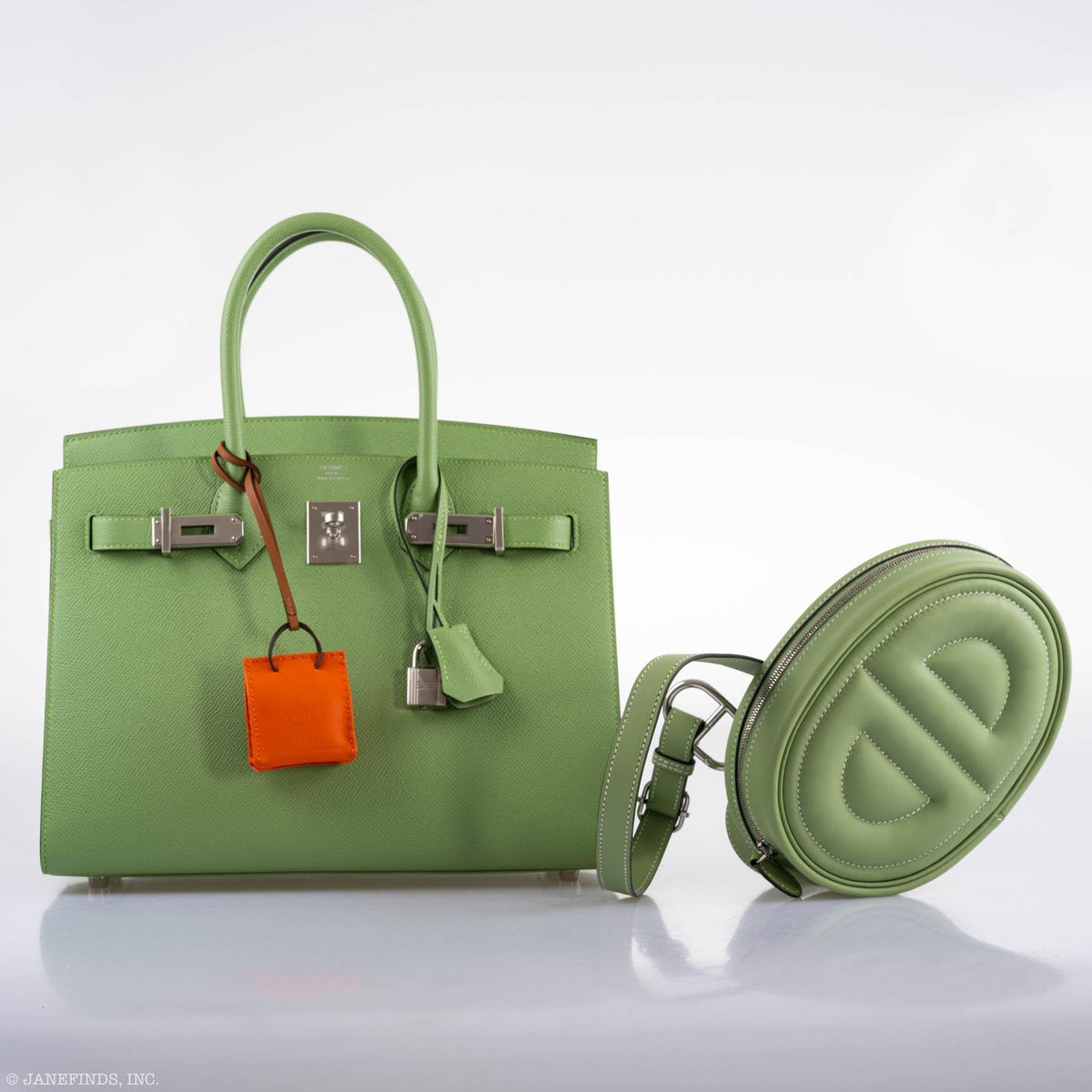 Hermes In-The-Loop Belt Bag Vert Criquet Swift Leather Hermes
