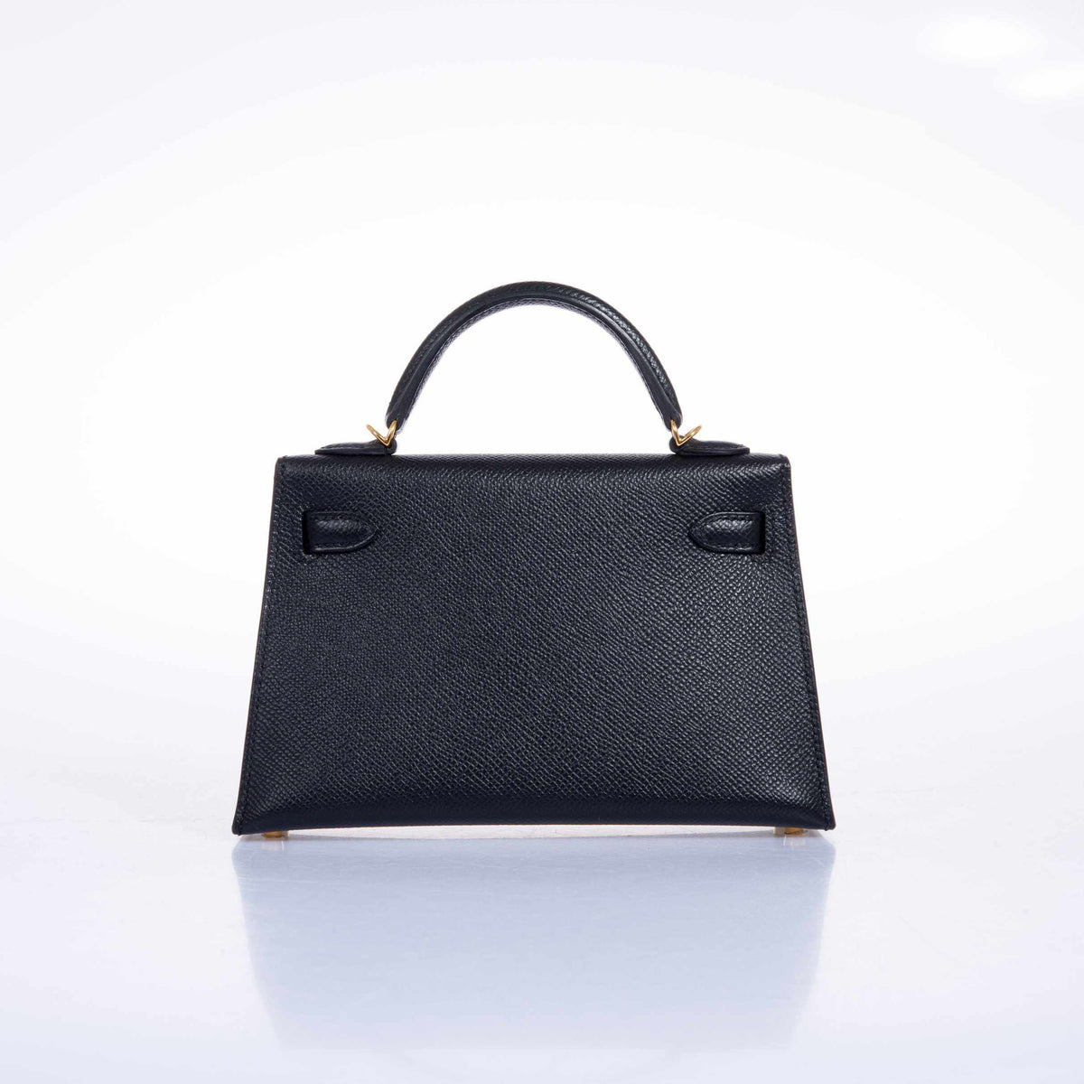 Hermes Kelly 20 Mini II Sellier Black Epsom Gold Hardware Hermes