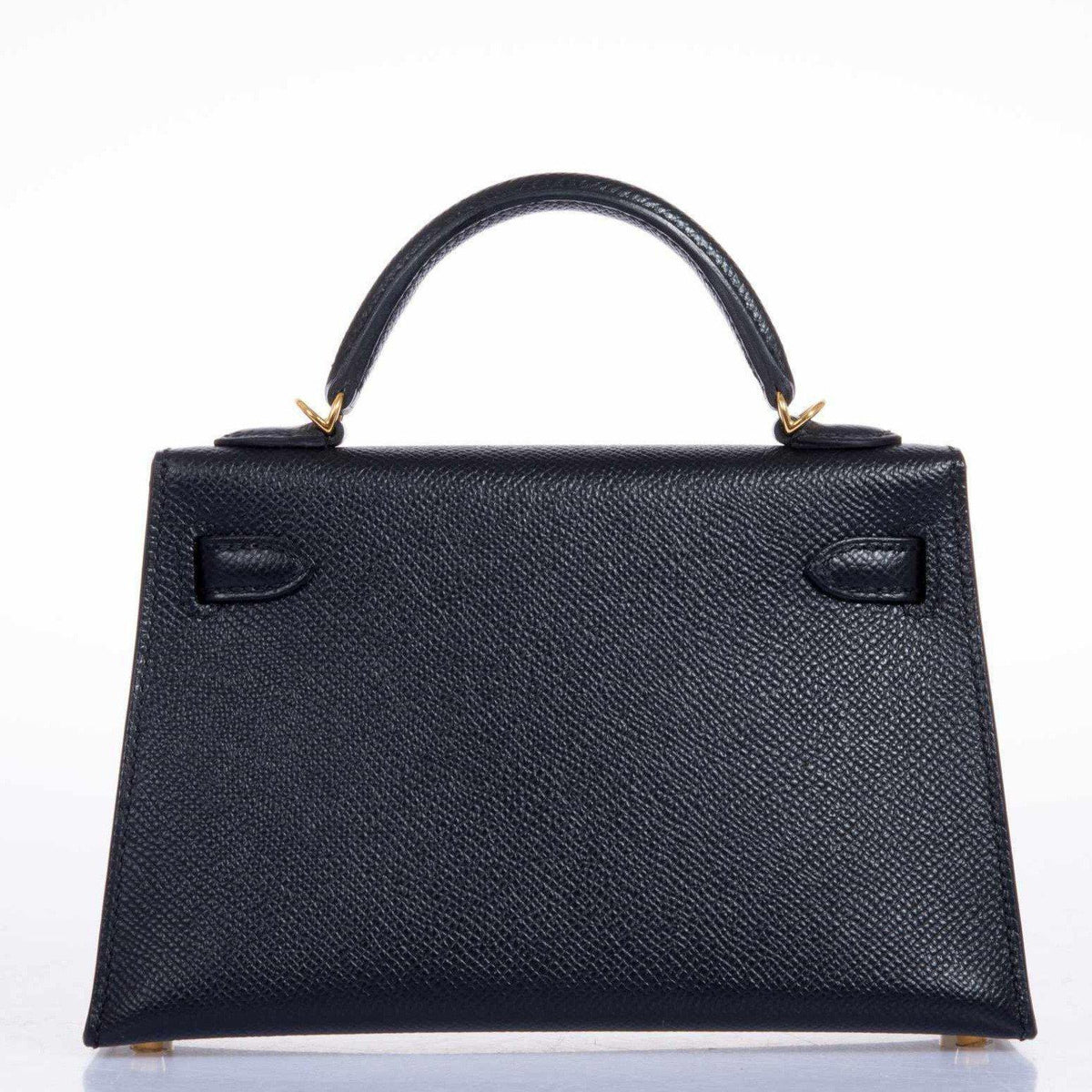 Hermes Kelly 20 Mini II Sellier Black Epsom Gold Hardware Hermes