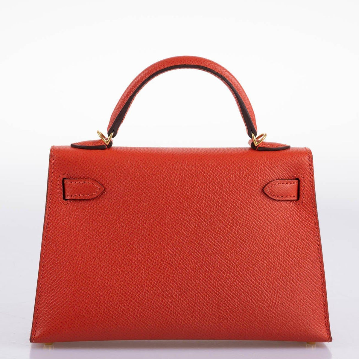 Hermes Kelly 20 Mini II Sellier Capucine Epsom leather Gold Hardwar Hermes