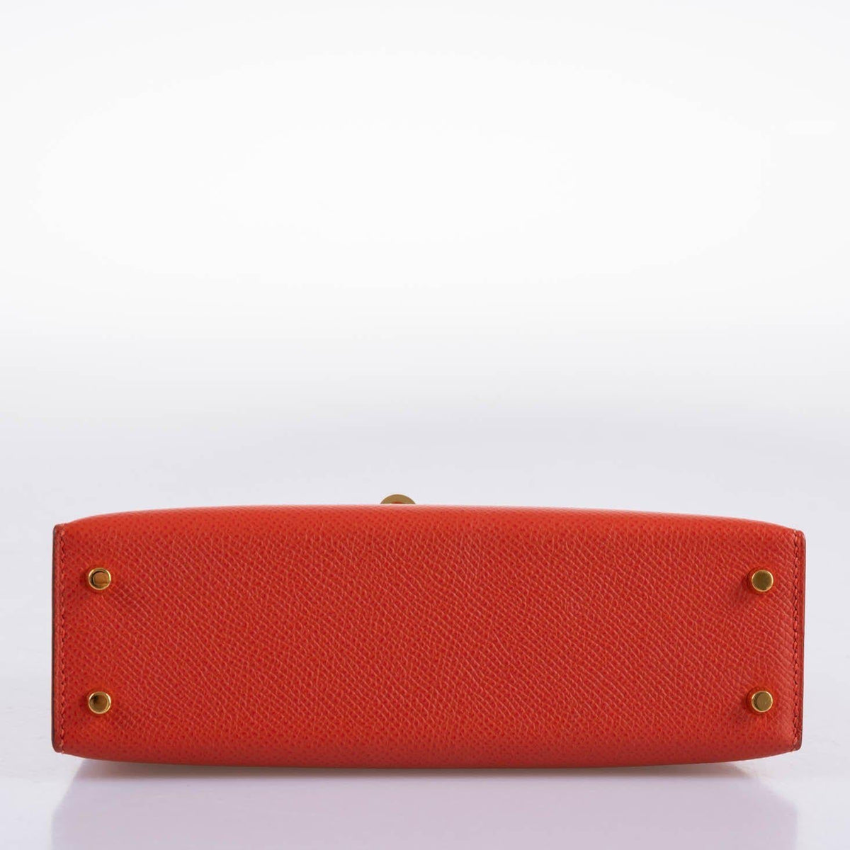 Hermes Kelly 20 Mini II Sellier Capucine Epsom leather Gold Hardwar Hermes