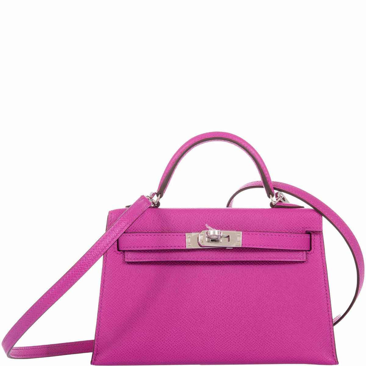 Hermes Kelly 20 Mini II Sellier Magnolia Epsom leather Palladium Hardware Hermes