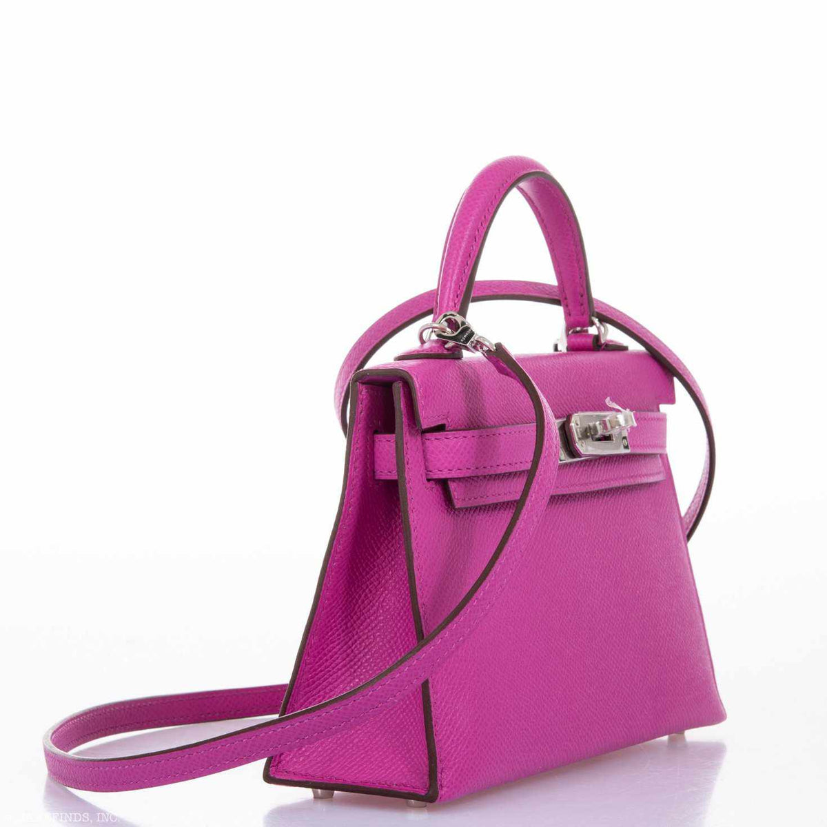 Hermes Kelly 20 Mini II Sellier Magnolia Epsom leather Palladium Hardware Hermes