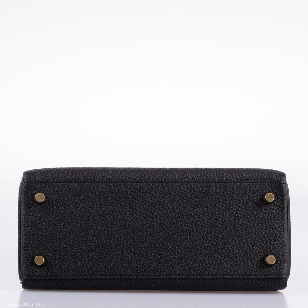 Hermes Kelly 25 Retourne Black Togo Gold Hardware Hermes