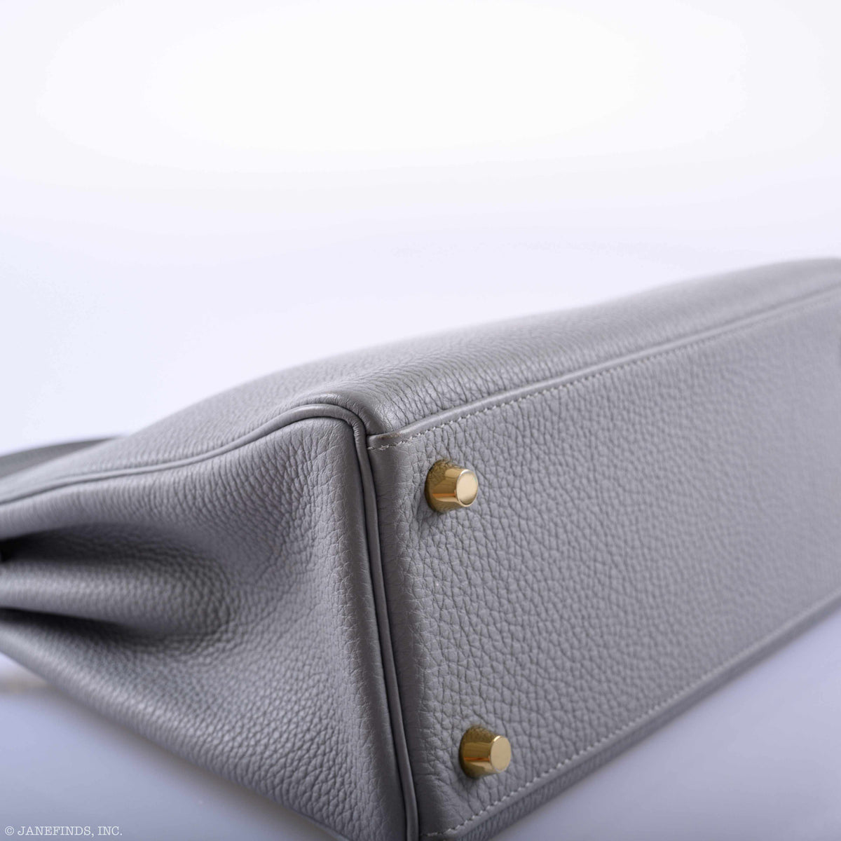 Hermes Kelly 25 Retourne Blue Glacier Togo Gold Hardware Hermes