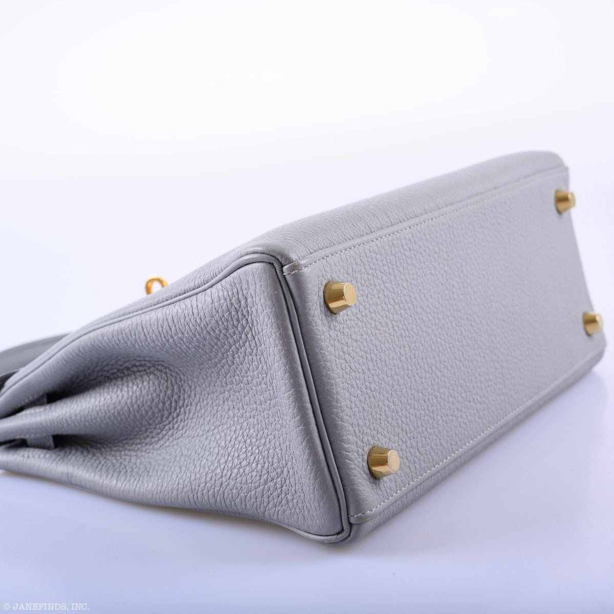 Hermes Kelly 25 Retourne Blue Glacier Togo Gold Hardware Hermes