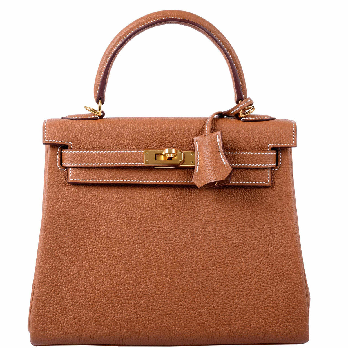 Hermes Kelly 25 Retourne Gold Togo Gold Hardware Hermes