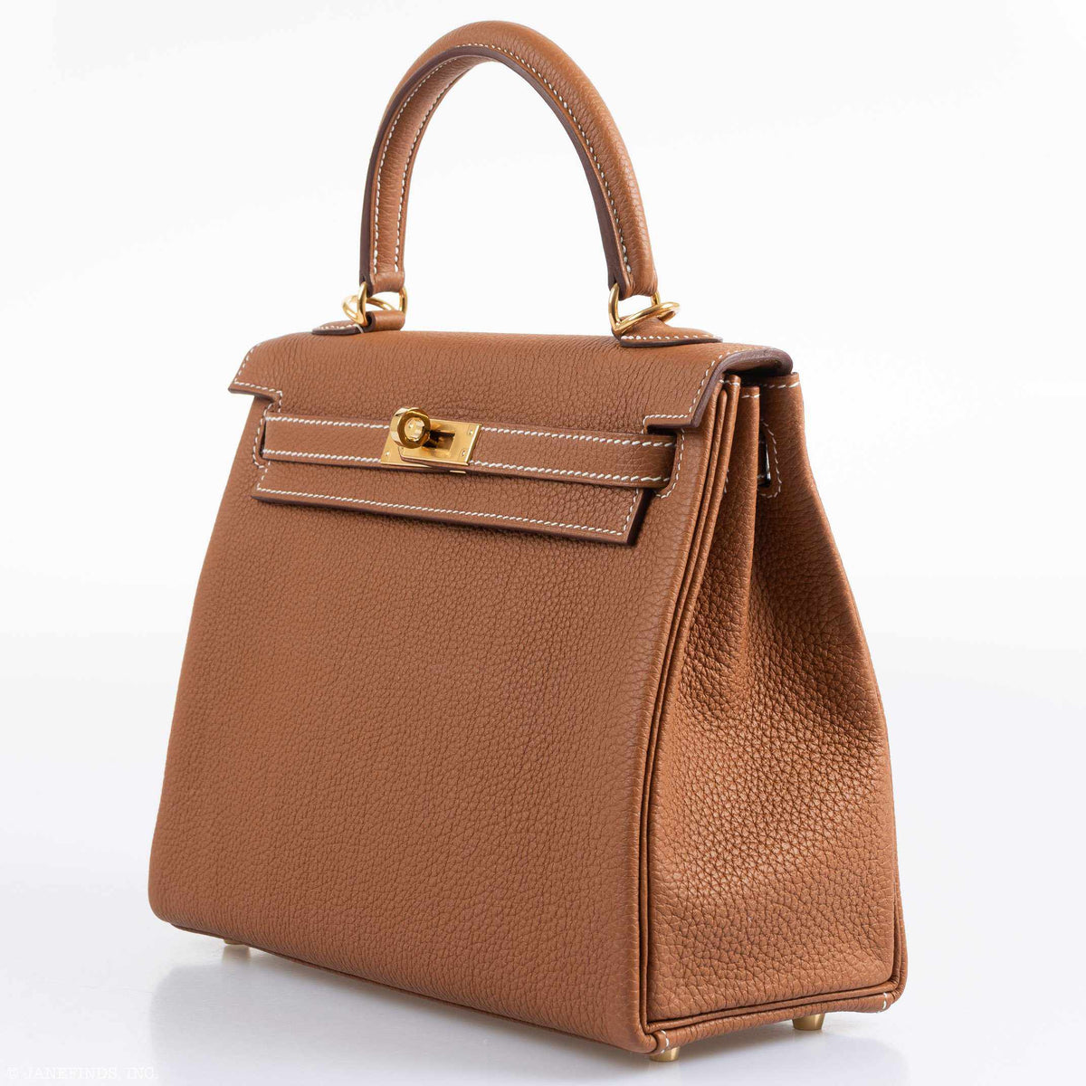 Hermes Kelly 25 Retourne Gold Togo Gold Hardware Hermes