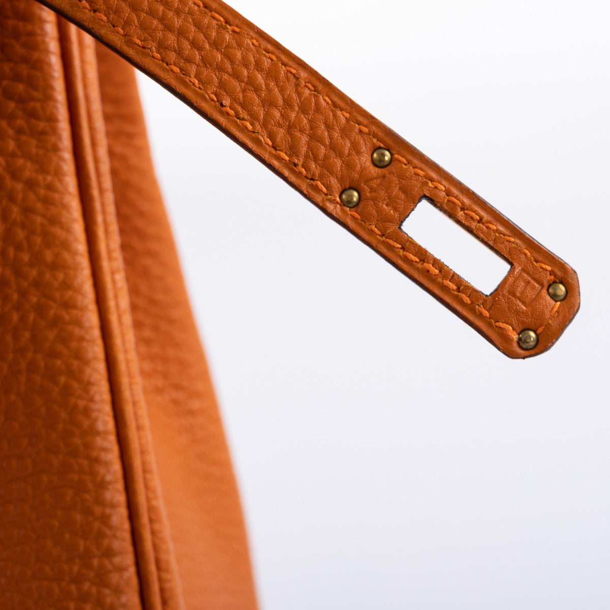 Hermes Kelly 25 Retourne Potiron Togo leather Gold Hardware Hermes