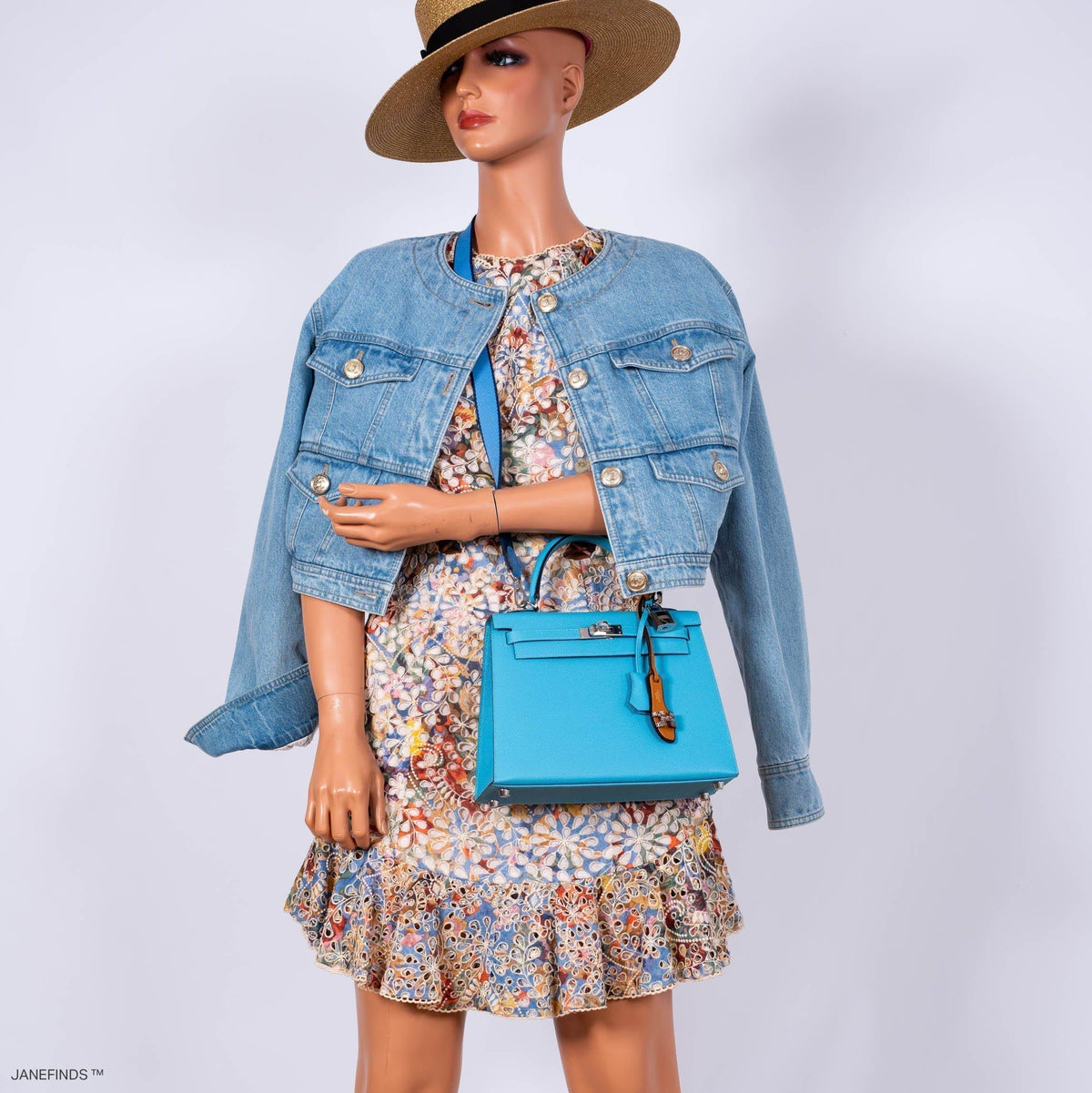 Hermes Kelly 25 Sellier Bleu du Nord Epsom leather Palladium Hardware Hermes