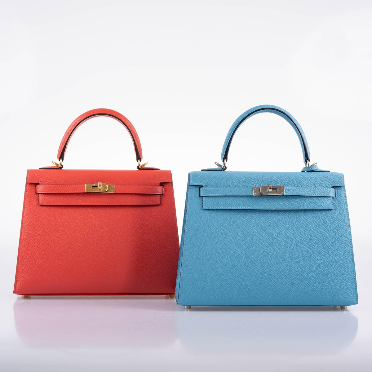Hermes Kelly 25 Sellier Rose Jaipur Epsom Gold Hardware Hermes