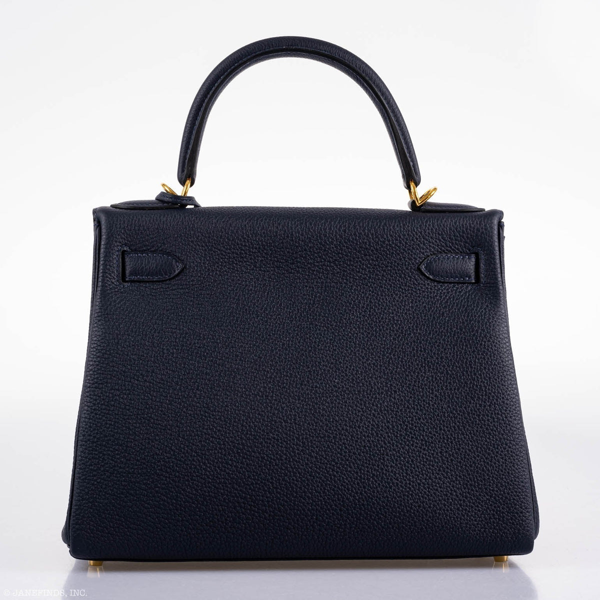 Hermes Kelly 28 Retourne Blue Nuit Togo Gold Hardware Hermes