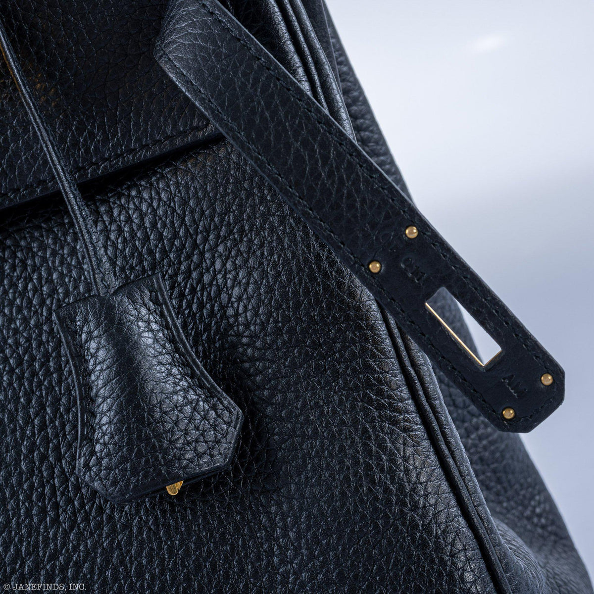 Hermes Kelly 32 Black Togo Gold Hardware Hermes