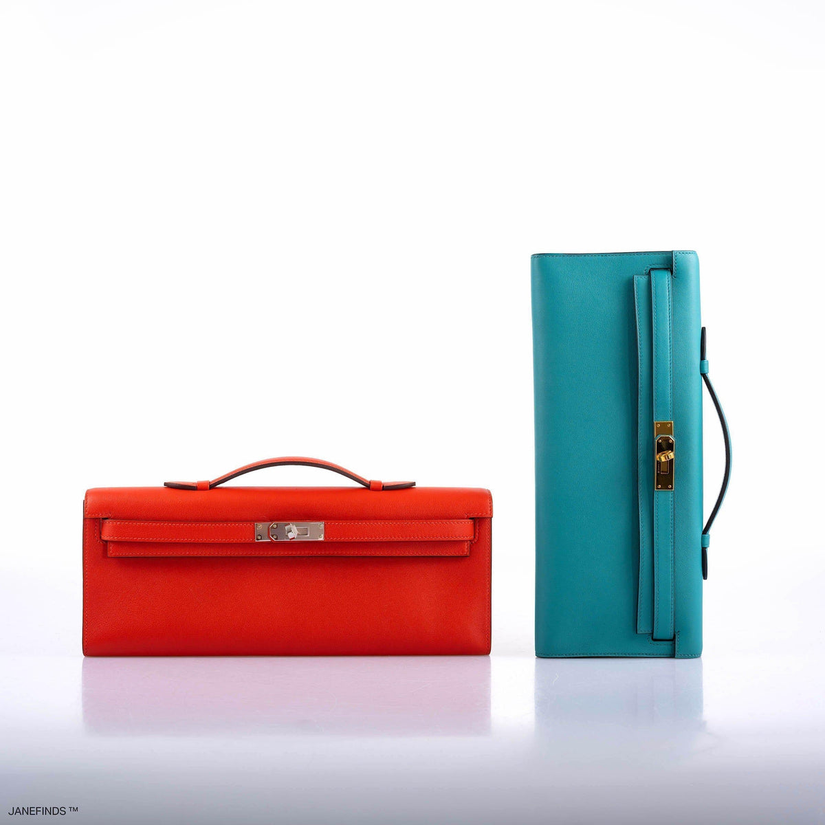 Hermes Kelly Cut Blue Paon Swift leather Gold Hardware Hermes