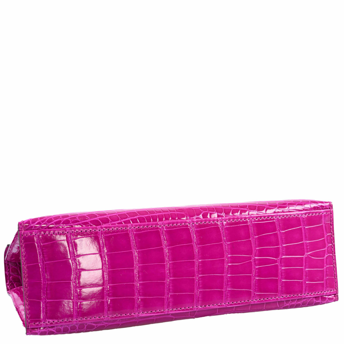Hermes Kelly Mini Pochette Rose Scheherazade Shiny Alligator Gold Hardware Hermes