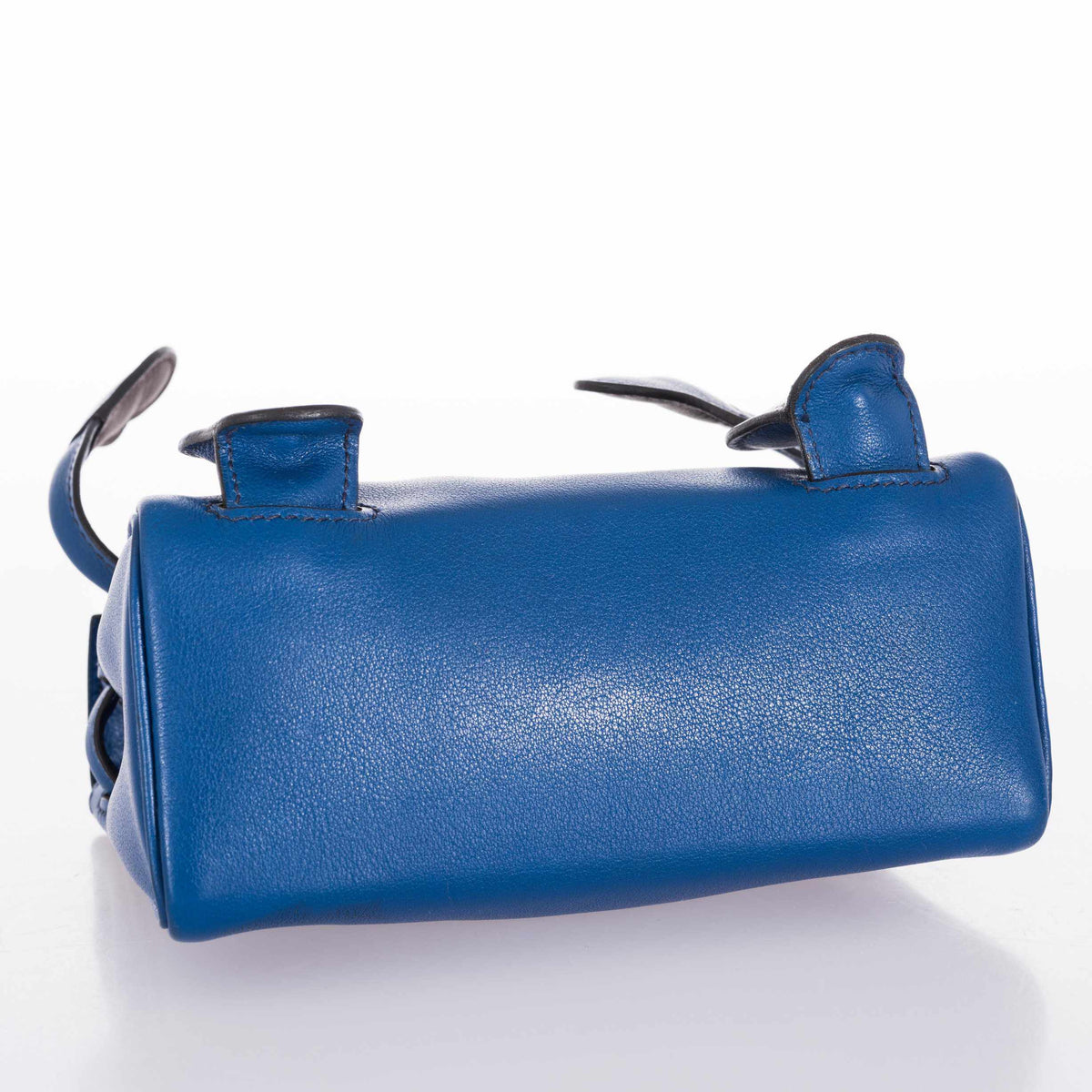 Hermes Kelly Quelle Idole Doll Bag Blue Gulliver Leather Palladium Hardware Hermes