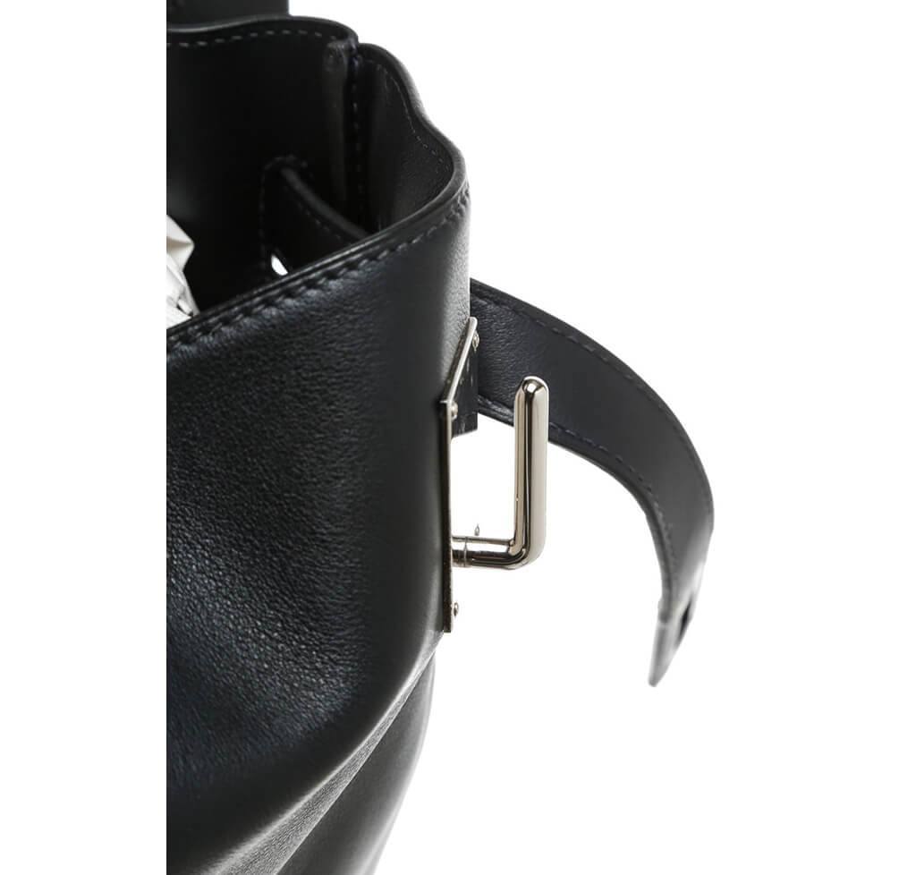 Hermès Relax Travel Bag Kelly 50 Black Crowned Bag