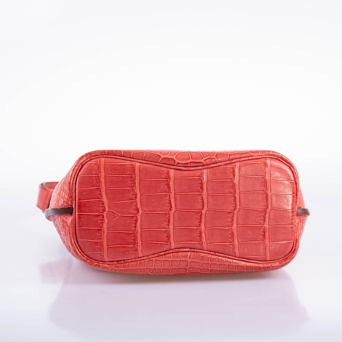 Hermes So Kelly 22 Bougenville Matte Porosus Crocodile Gold Hardware Hermes