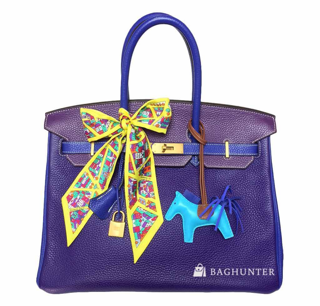 Hermès Tri-Color Birkin Bag - Special Order Crowned Bag