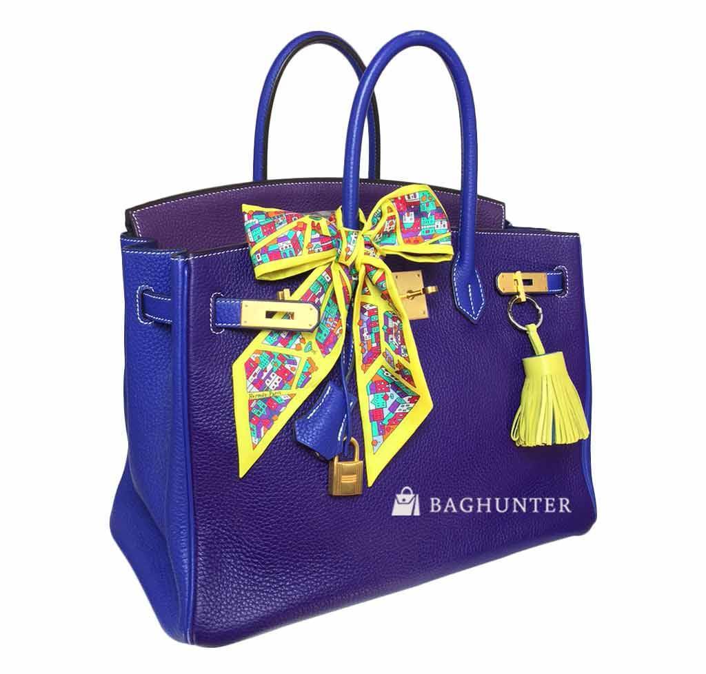 Hermès Tri-Color Birkin Bag - Special Order Crowned Bag