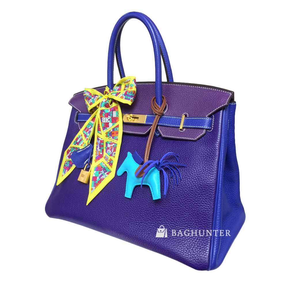Hermès Tri-Color Birkin Bag - Special Order Crowned Bag