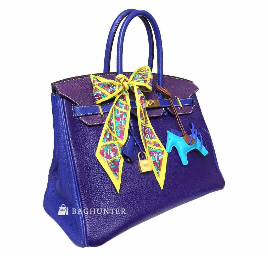 Hermès Tri-Color Birkin Bag - Special Order Crowned Bag