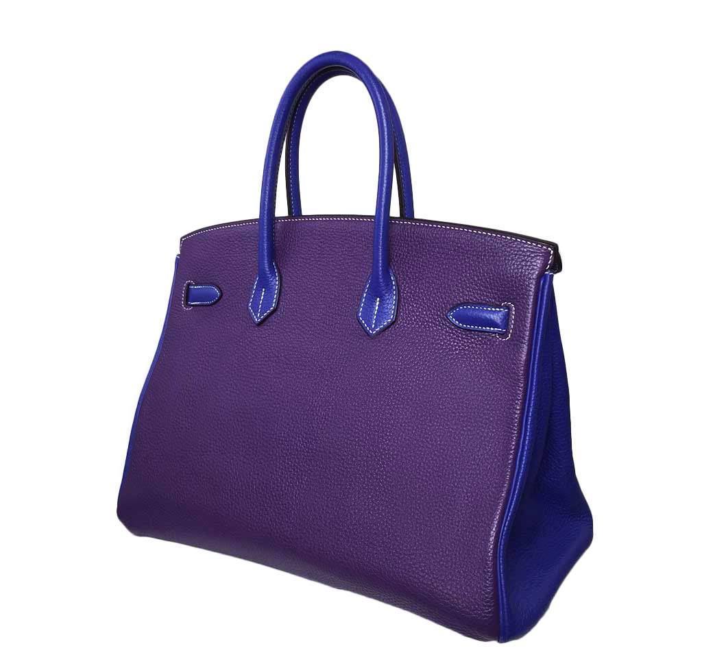Hermès Tri-Color Birkin Bag - Special Order Crowned Bag