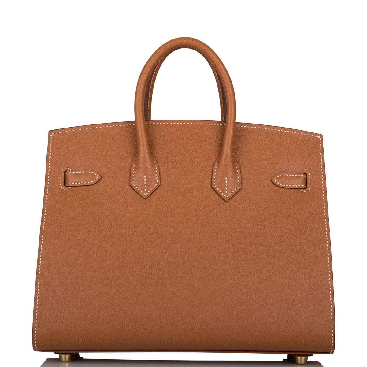 Hermes Birkin Sellier 25 Gold Veau Madame Gold Hardware Crowned Bag