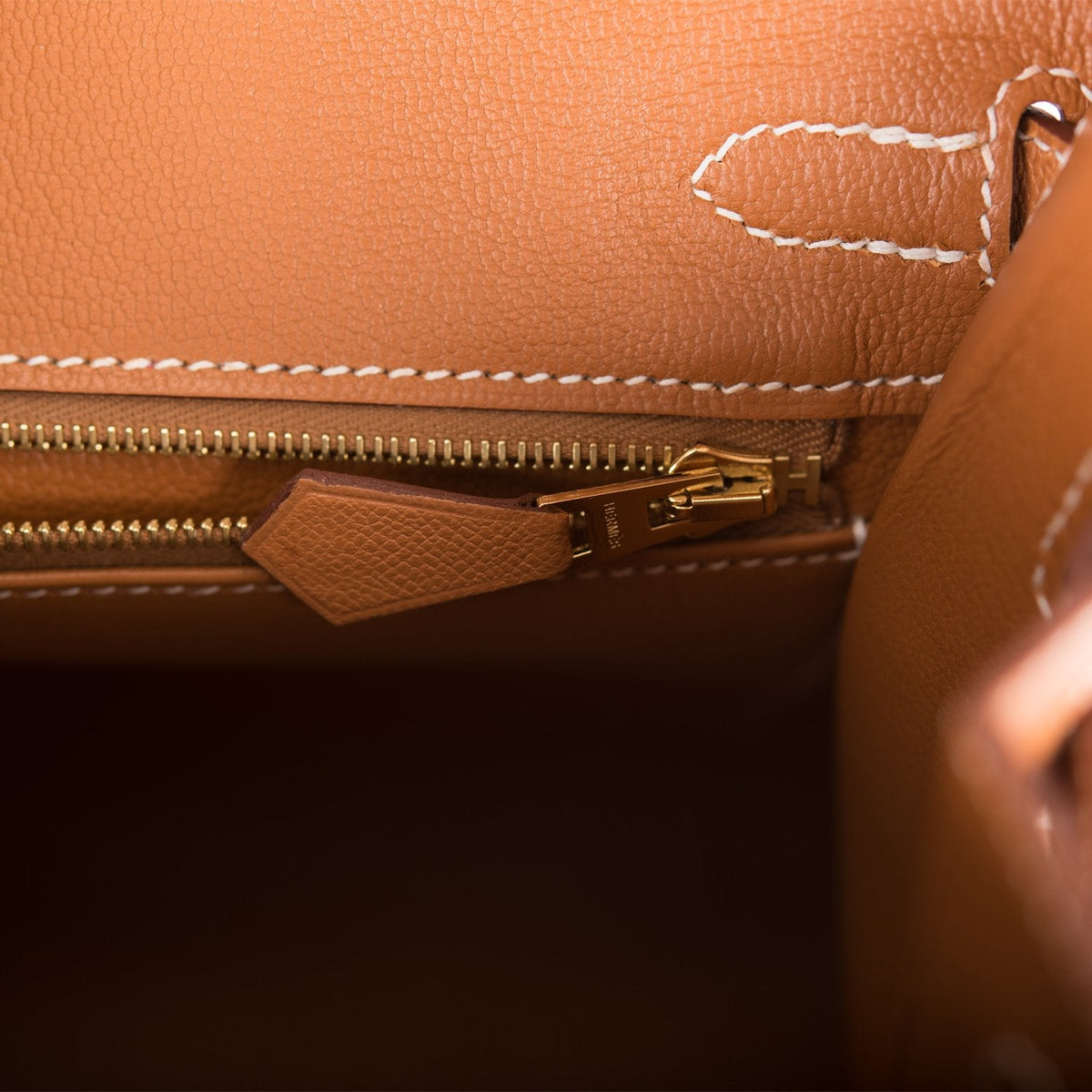 Hermes Birkin Sellier 25 Gold Veau Madame Gold Hardware Crowned Bag