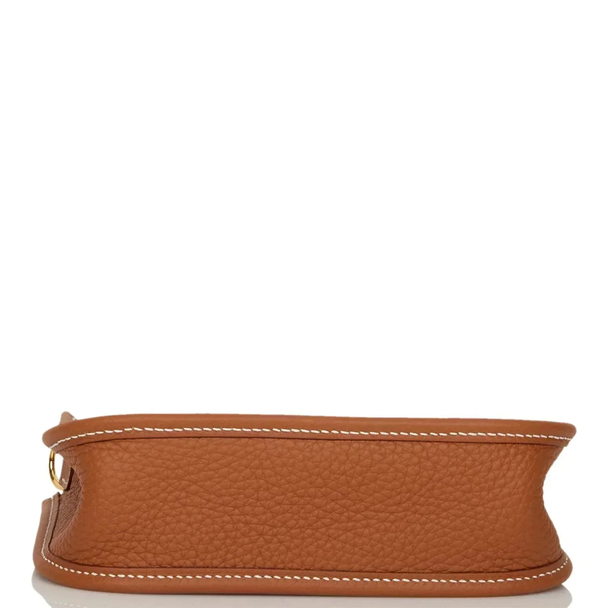 Hermes Evelyne TPM Gold Clemence Palladium Hardware Crowned Bag
