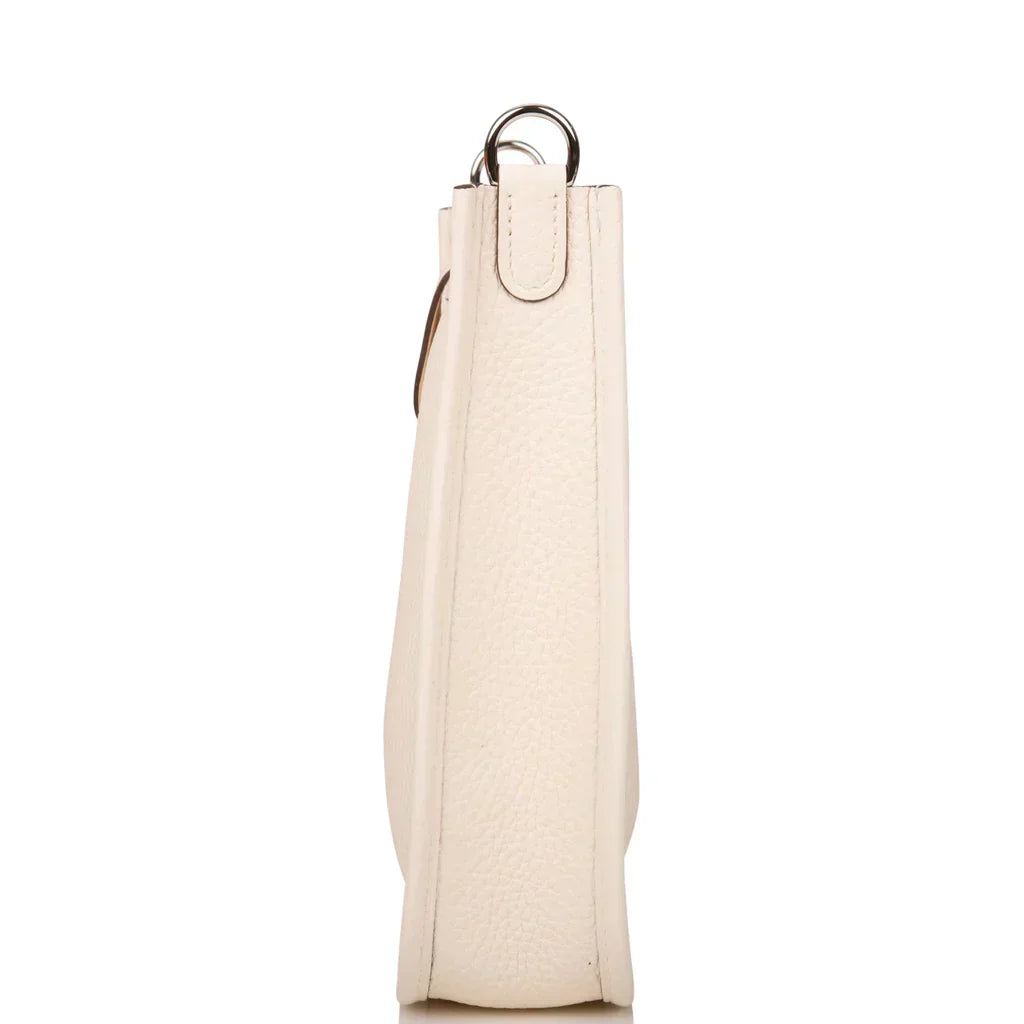 Hermes Evelyne TPM Nata Clemence Palladium Hardware Crowned Bag