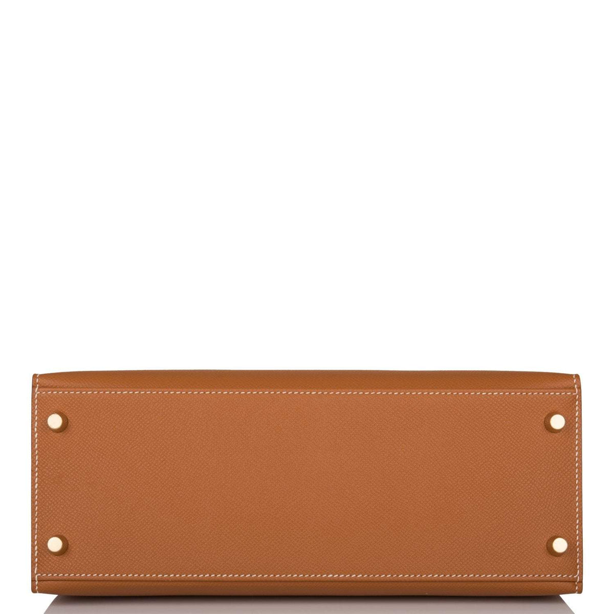 Hermes Kelly Sellier 28 Gold Epsom Gold Hardware Crowned Bag