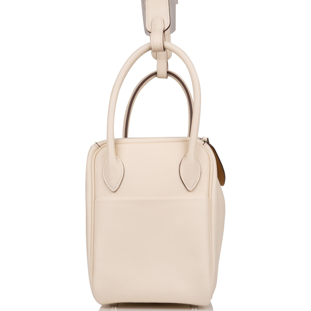 Hermes Lindy 26cm Nata Verso Swift Palladium Hardware Crowned Bag