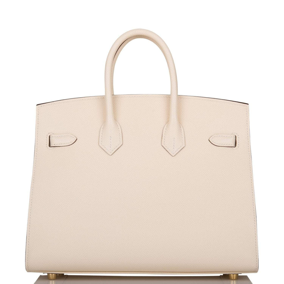 Hermes Nata Epsom Sellier Birkin 25cm Gold Hardware Crowned Bag