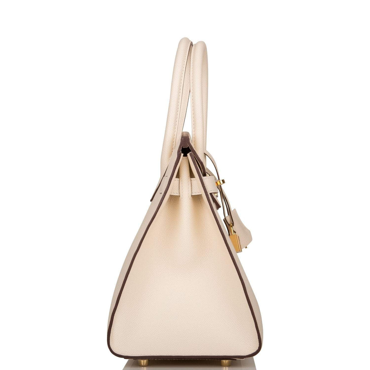 Hermes Nata Epsom Sellier Birkin 30cm Gold Hardware Crowned Bag