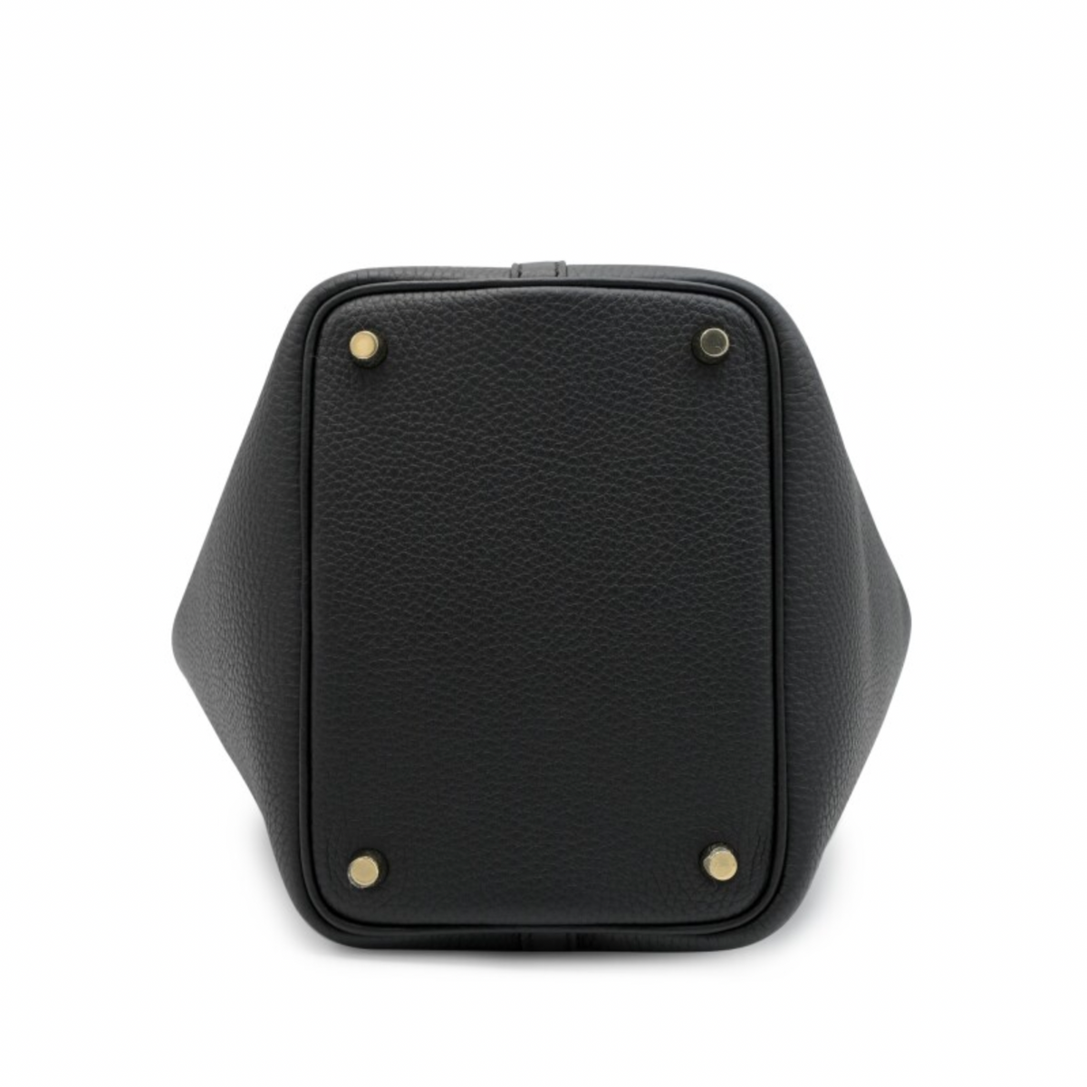 Hermes Picotin Lock 18 Clemence Noir Black Crowned Bag