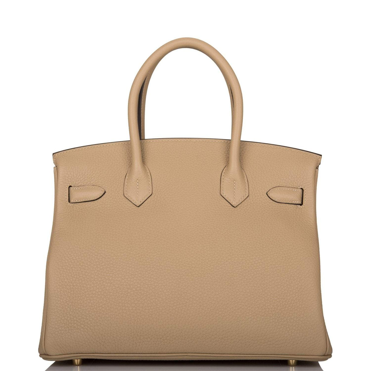 Hermes Trench Clemence Birkin 30cm Gold Hardware Crowned Bag