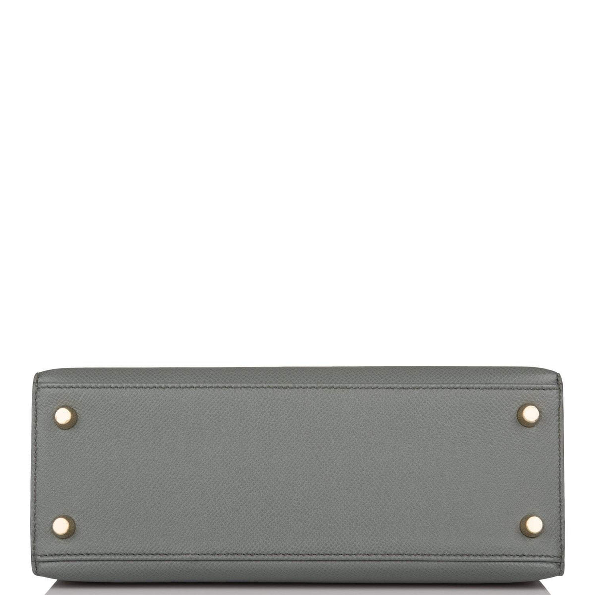 Hermes Vert Amande Epsom Sellier Kelly 25cm Gold Hardware Crowned Bag