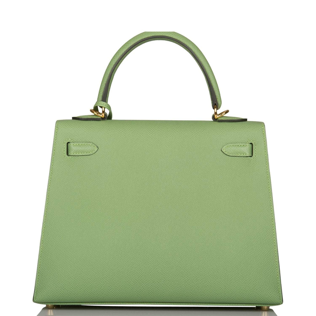 Hermes Vert Criquet Epsom Sellier Kelly 25cm Gold Hardware Crowned Bag