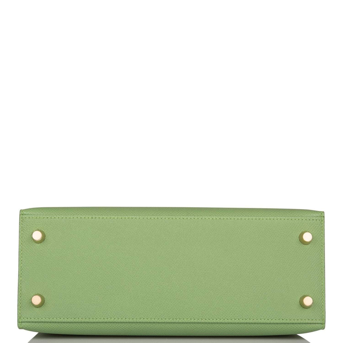 Hermes Vert Criquet Epsom Sellier Kelly 25cm Gold Hardware Crowned Bag