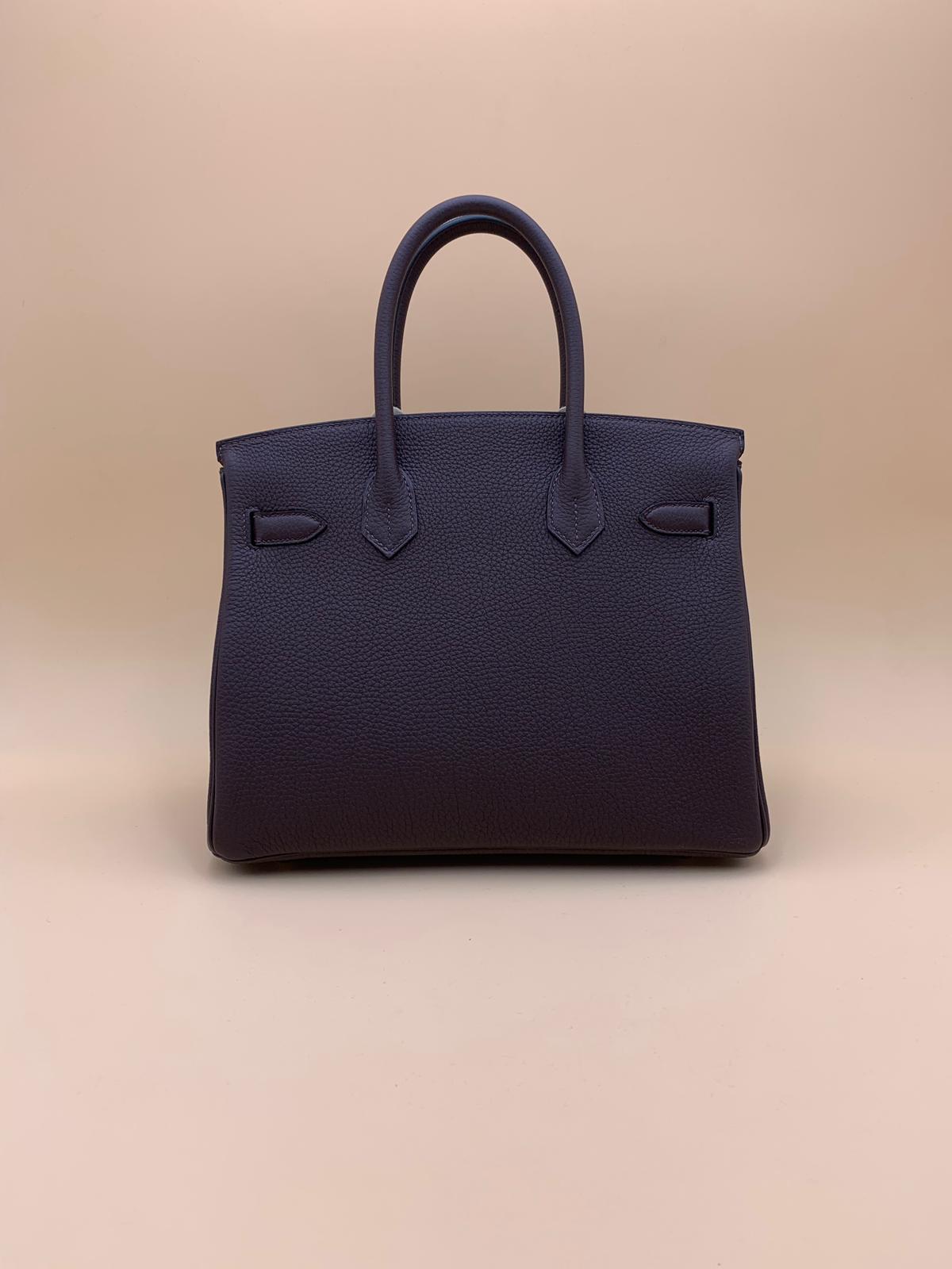 Hermès | Chocolat Togo Birkin with Gold Hardware | 30 Crowned Bag