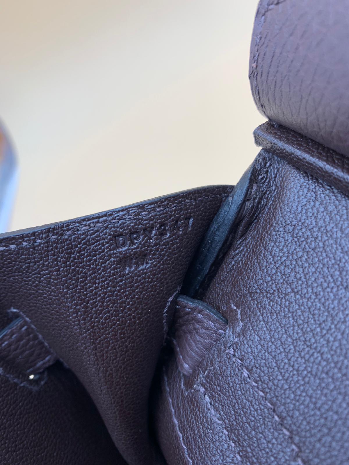 Hermès | Chocolat Togo Birkin with Gold Hardware | 30 Crowned Bag